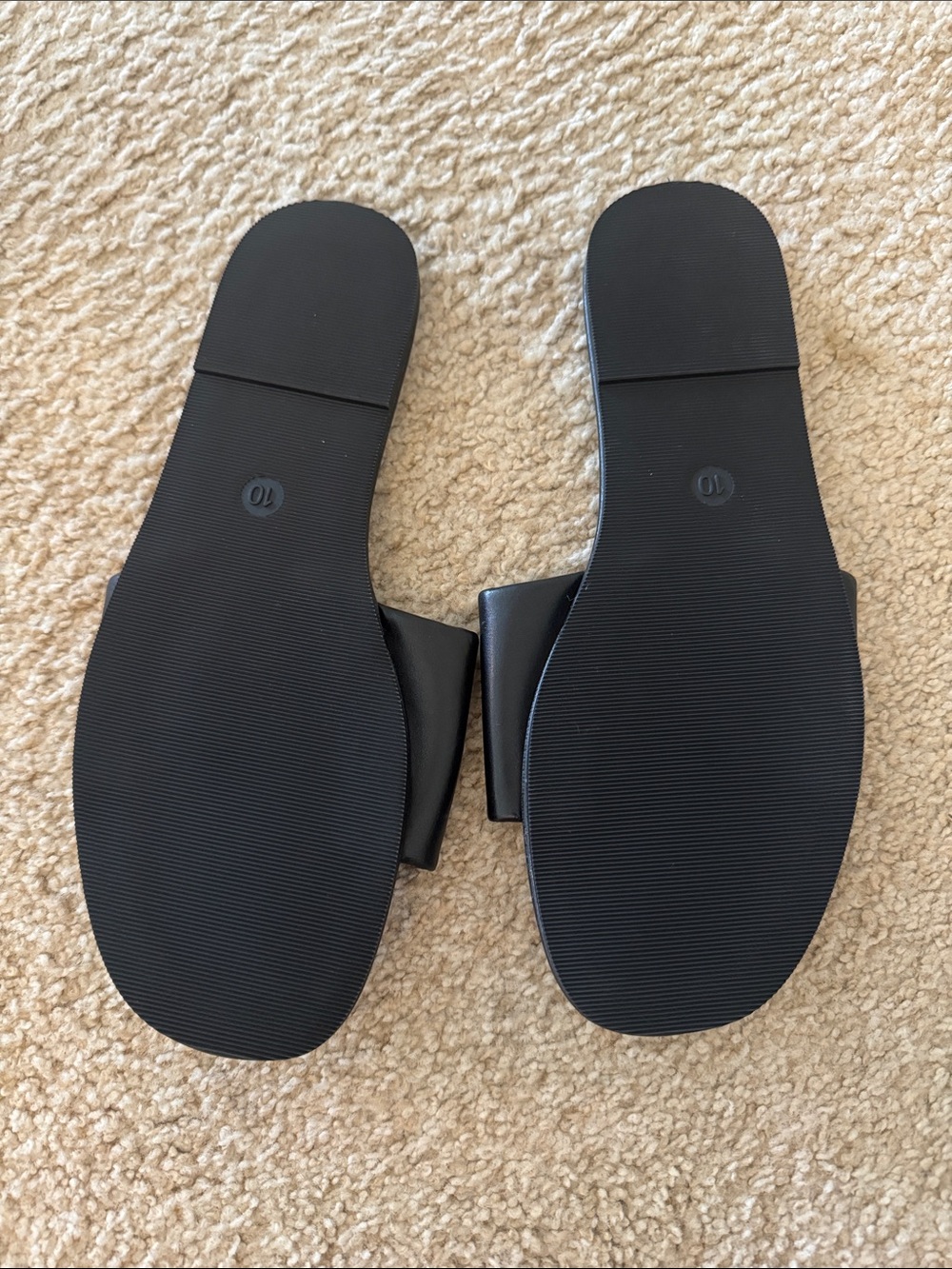 NEW Black Slide Sandals - Picture 5 of 5